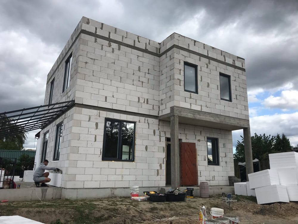 отделка фасада американка в Бресте в Минске