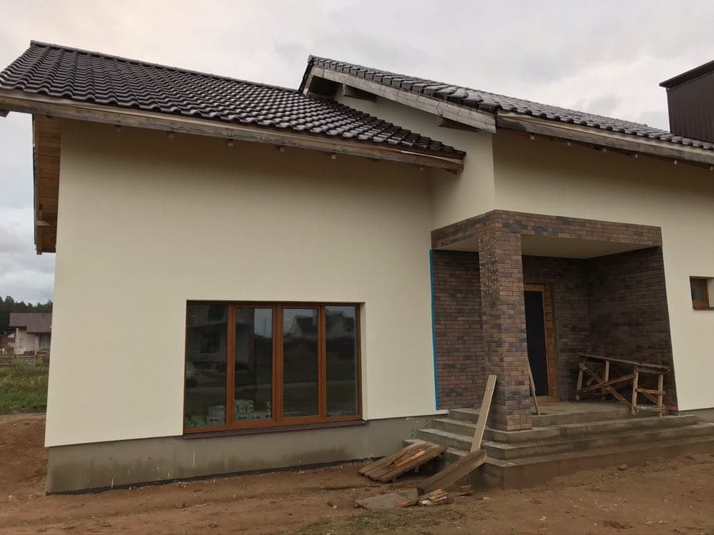 утепление фасада, отделка корник барашек в Минске